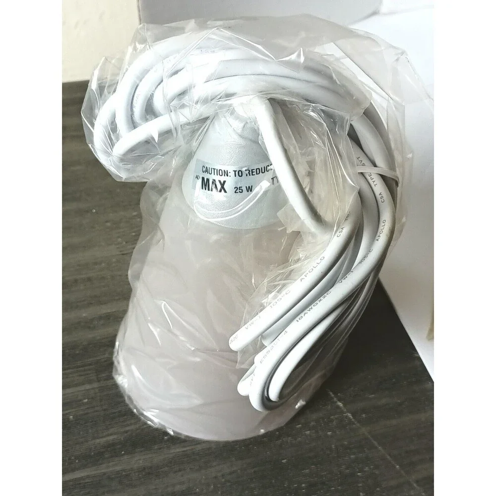 Ikea Tretakt Gray LID0009 Pendant Hanging Glass Light Lamp
